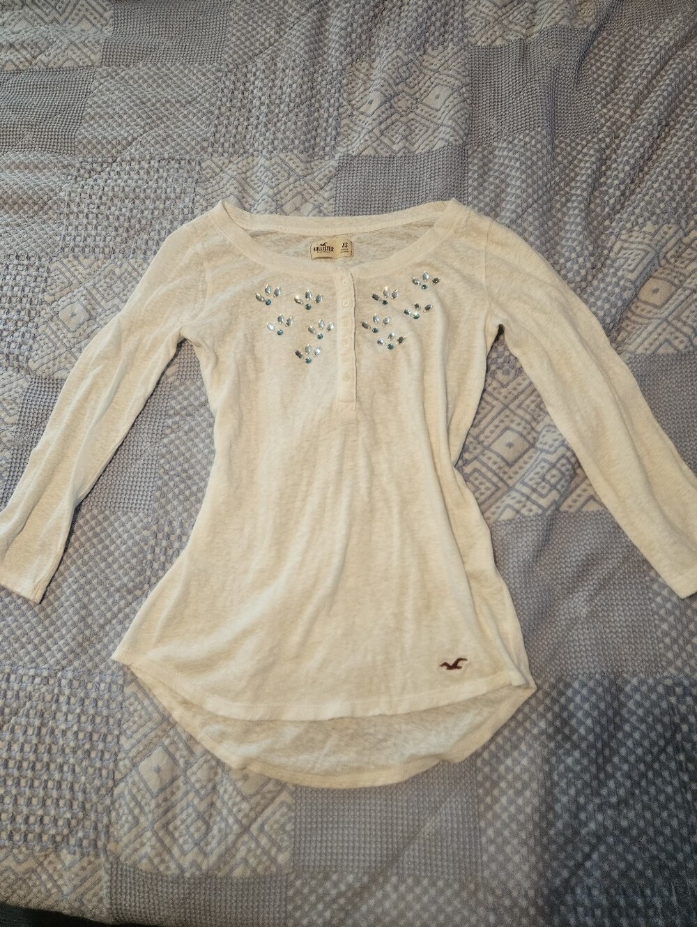 Hollister Long-Sleeve Top with Jewles